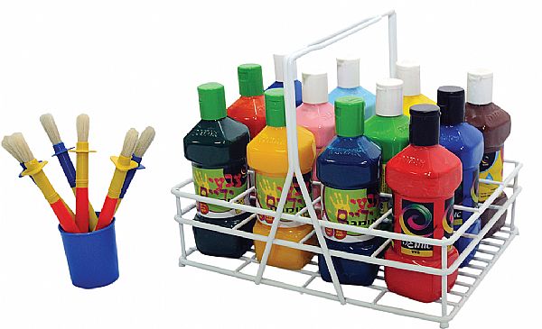 סלסלה ניידת לצבעי גואש